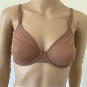 SKIMS Mesh Underwire Bra 32DDD (32F) Sienna Fits Everybody